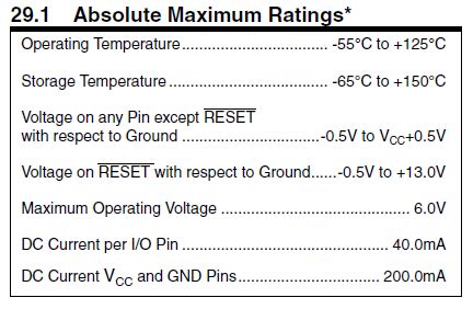 Arduino Power, Current, and Voltage Limitations .